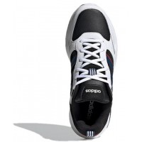 Мужские кроссовки Adidas Originals Strutter черно-белые